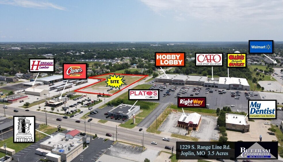 1229 S Range Line Rd, Joplin, MO for sale - Building Photo - Image 1 of 3