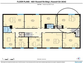 4651 Roswell Rd NE, Atlanta, GA for lease Floor Plan- Image 1 of 4