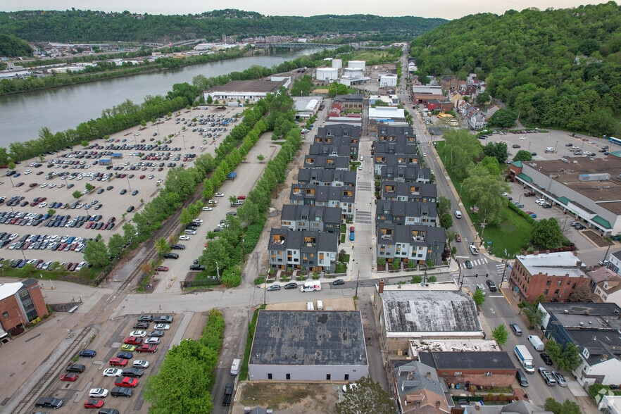 100 55th St, Pittsburgh, PA for lease - Aerial - Image 3 of 6