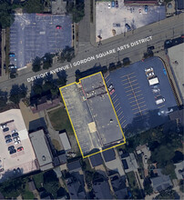 6101 Detroit Ave, Cleveland, OH - aerial  map view