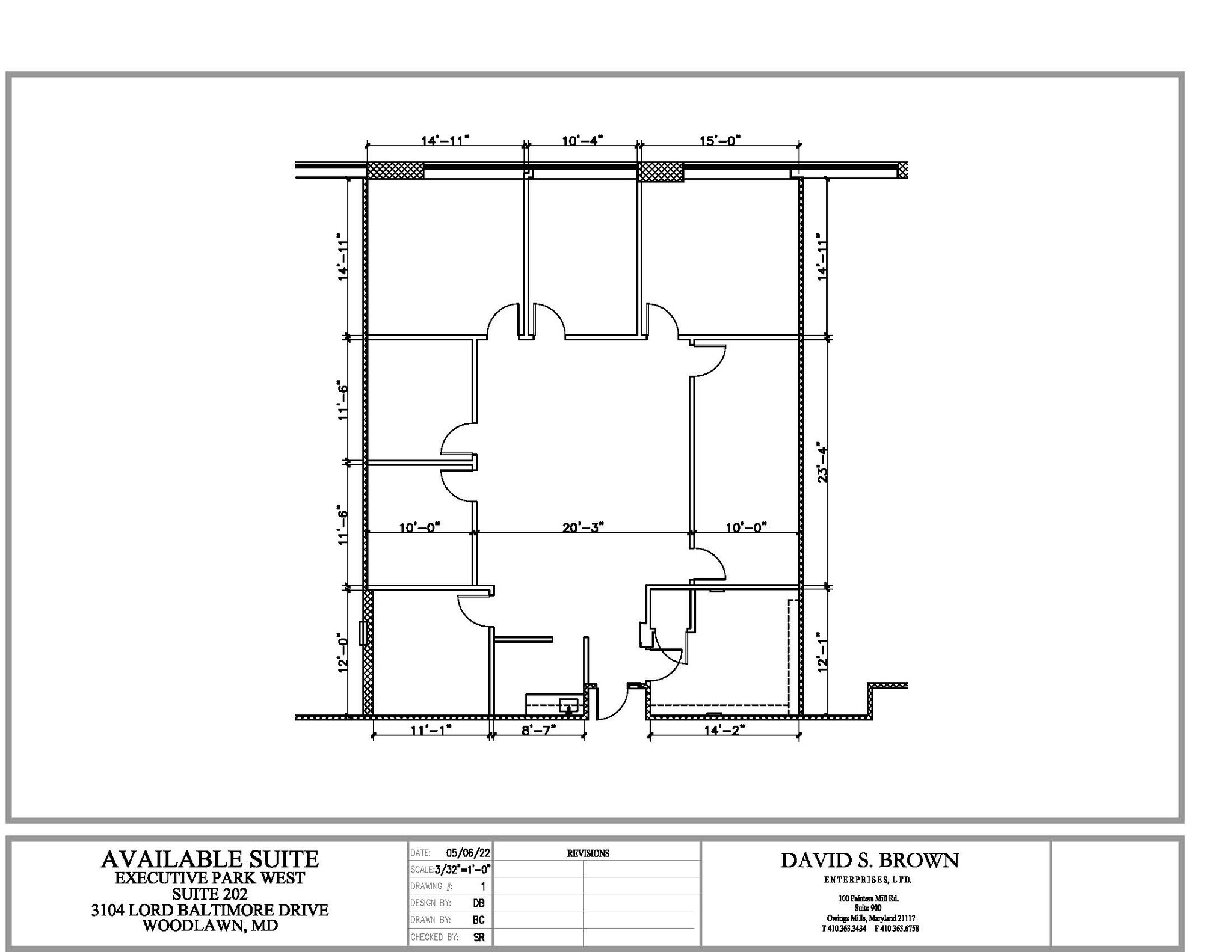 3100 Lord Baltimore Dr, Windsor Mill, MD for lease Floor Plan- Image 1 of 1