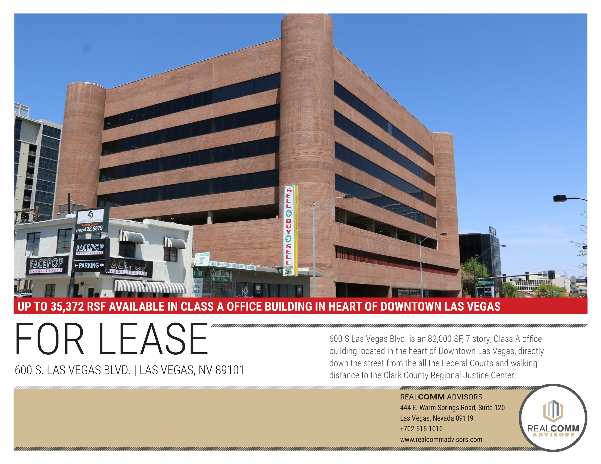 600 S Las Vegas Blvd, Las Vegas, NV for lease Building Photo- Image 1 of 13