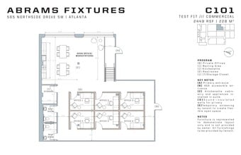 565 Northside Dr, Atlanta, GA for lease Floor Plan- Image 1 of 1