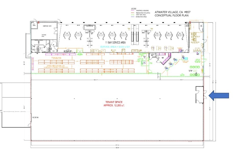 3332 N San Fernando Rd, Los Angeles, CA for lease Floor Plan- Image 1 of 1