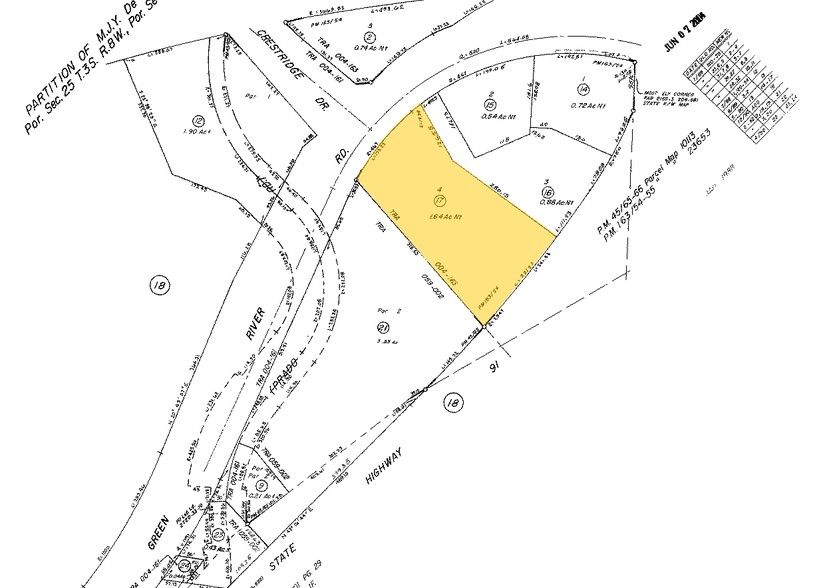 4718 Green River Rd, Corona, CA for lease - Plat Map - Image 2 of 6