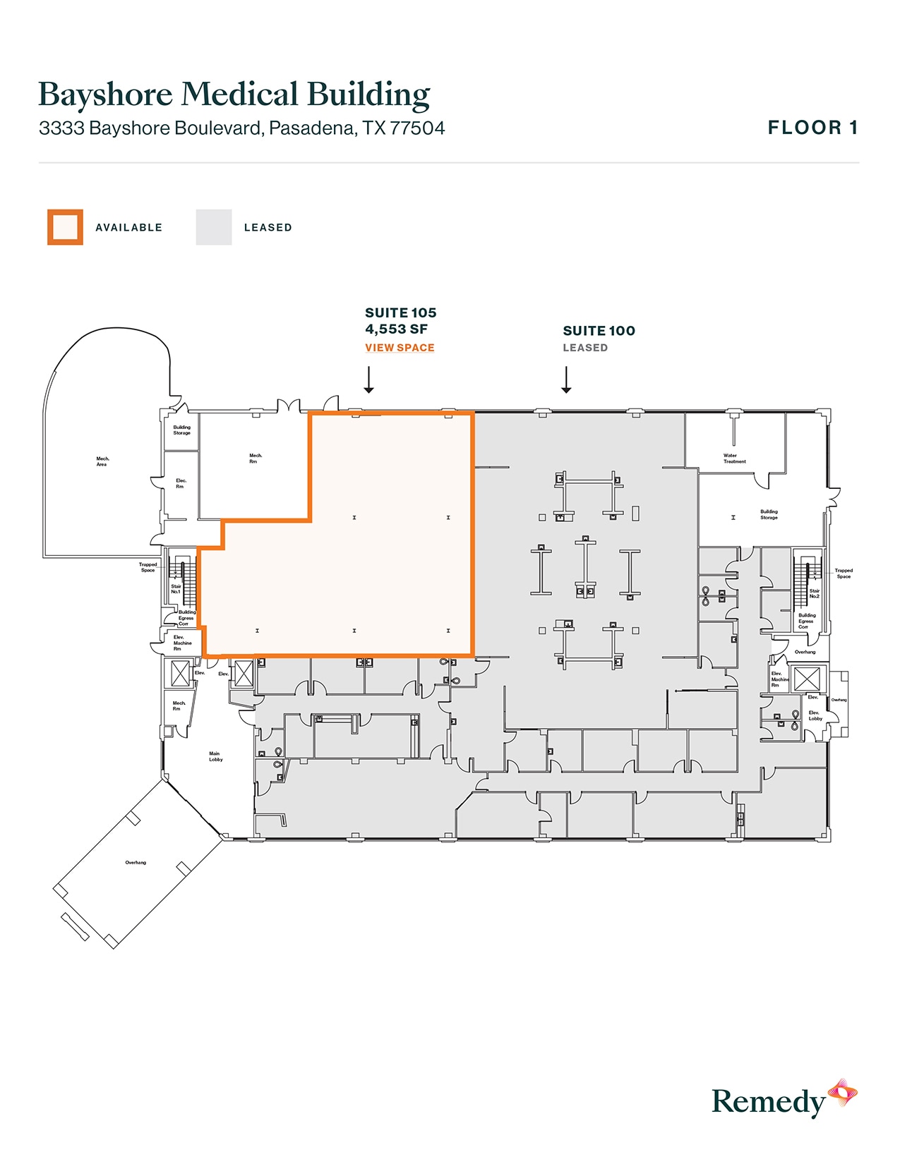 3333 Bayshore Blvd, Pasadena, TX for lease Floor Plan- Image 1 of 1