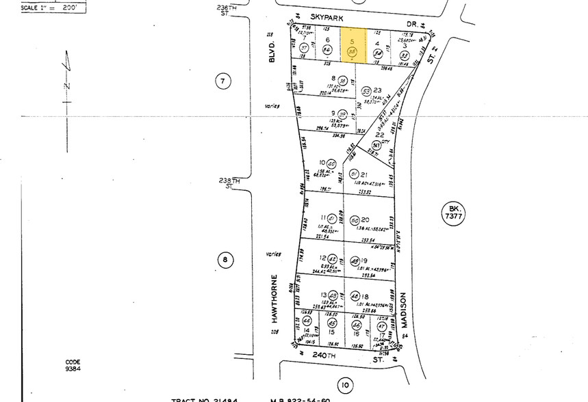 3720 Skypark Dr, Torrance, CA for lease - Plat Map - Image 2 of 31