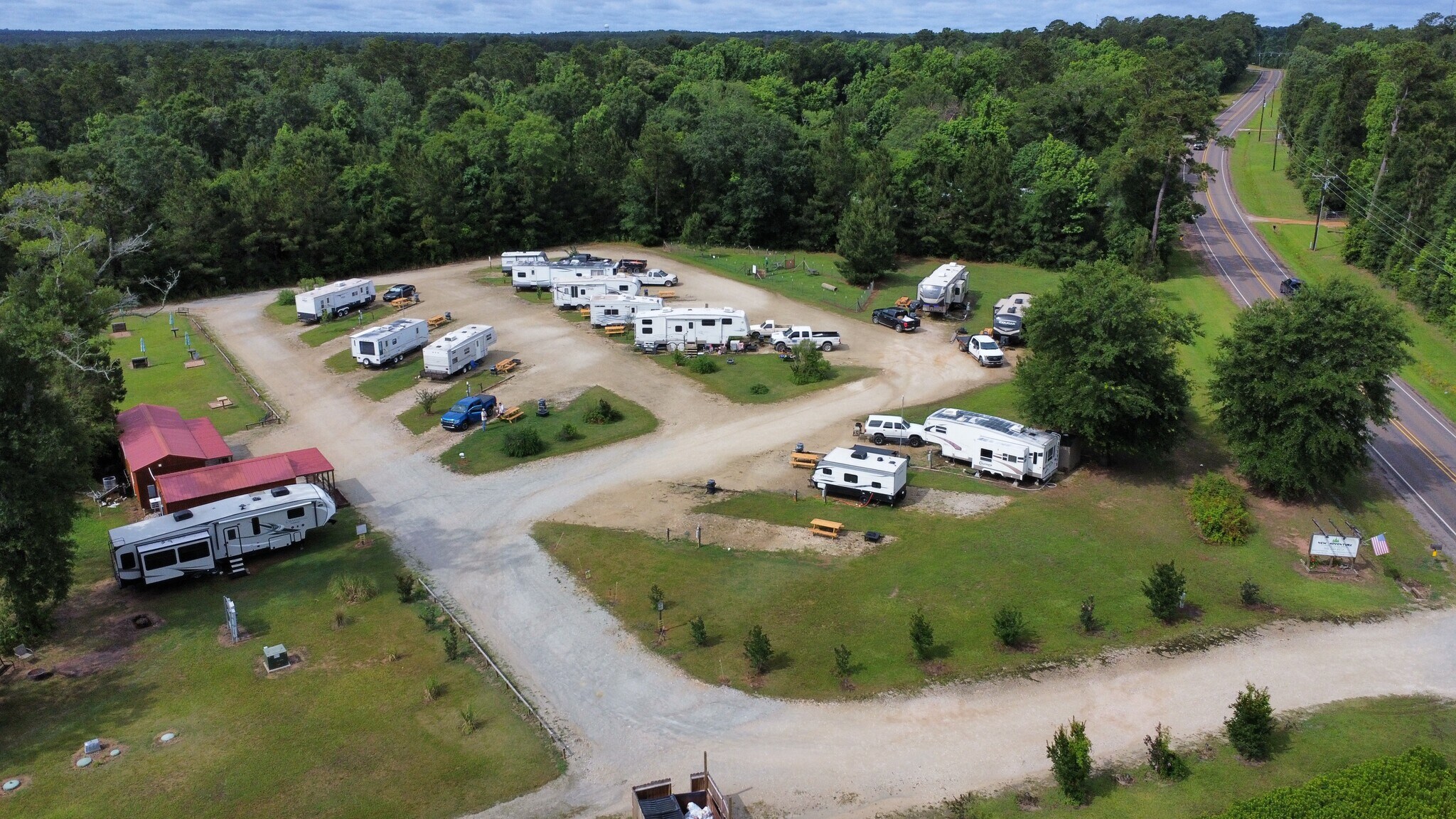 2080 Fm 222 Loop, Coldspring, TX for sale Aerial- Image 1 of 1