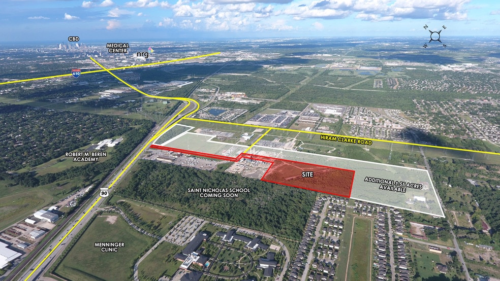 12100 Hiram Clarke Rd, Houston, TX for sale - Aerial - Image 1 of 1