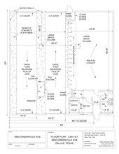 6850 Greenville Ave, Dallas, TX for lease Site Plan- Image 1 of 1