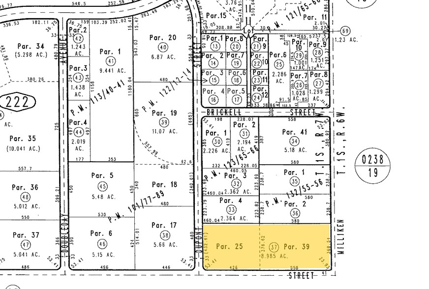 801 S DuPont Ave, Ontario, CA for lease - Plat Map - Image 3 of 3