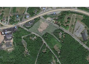 1 Granite Hill Road Rd, Manchester, ME - aerial  map view