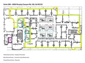 5050 Murphy Canyon Rd, San Diego, CA for lease Floor Plan- Image 1 of 1
