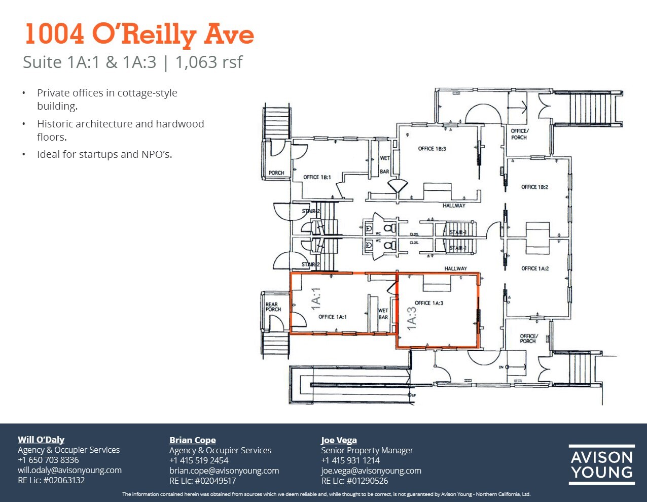 1012-1016 Torney Ave, San Francisco, CA for lease Floor Plan- Image 1 of 1