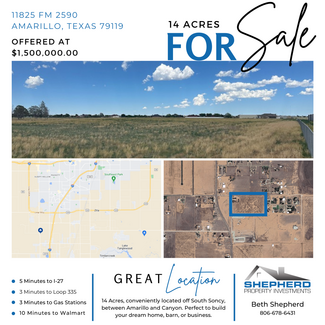 More details for 11825 FM 2590, Amarillo, TX - Land for Sale