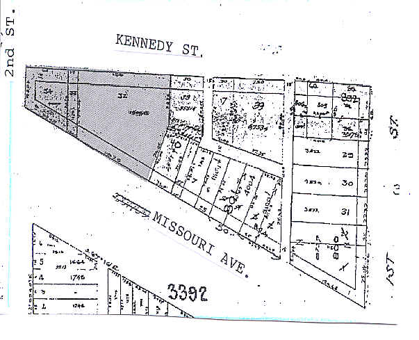 128 Kennedy St NW, Washington, DC for sale - Plat Map - Image 2 of 4