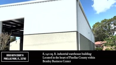 8950 66th Ct N, Pinellas Park, FL for lease - Commercial Listing Video 