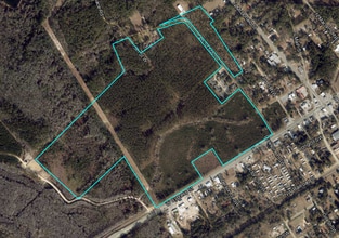 323 E Cypress St, Ludowici, GA - AERIAL  map view