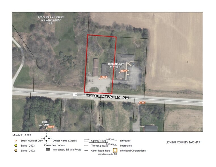 11906 Worthington Rd NW, Pataskala, OH for lease - Site Plan - Image 1 of 3