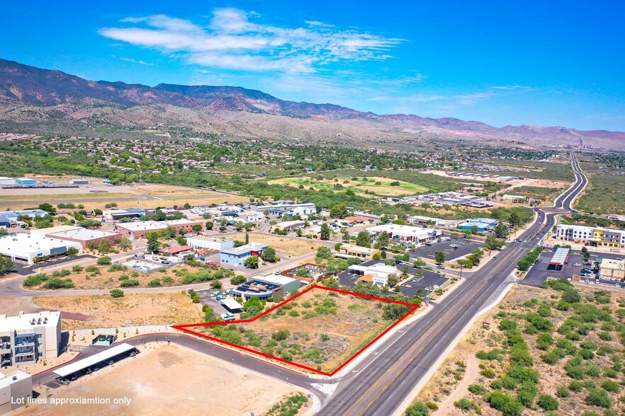 345 AZ-89A Hwy, Cottonwood, AZ for sale - Aerial - Image 3 of 6