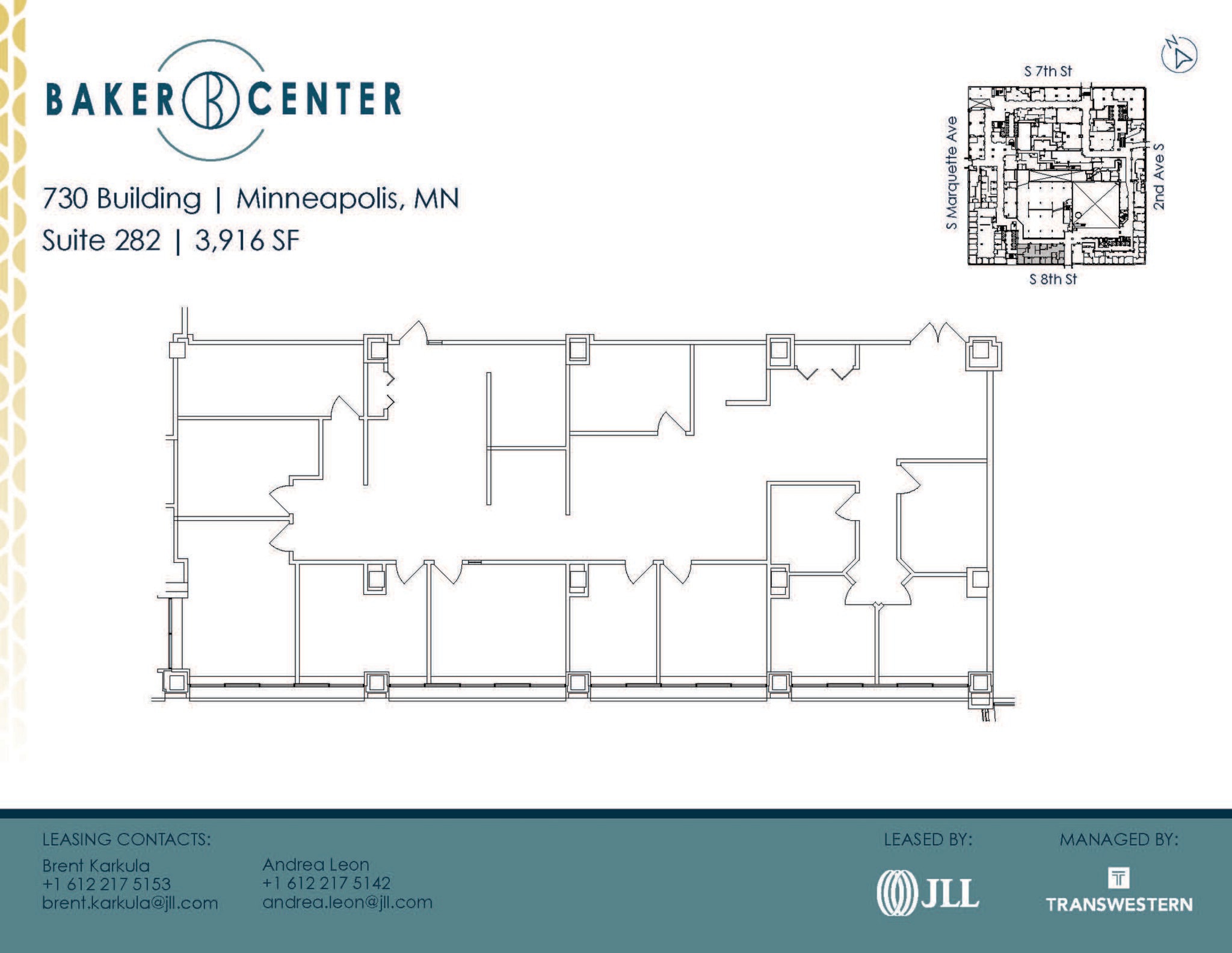 733 Marquette Ave, Minneapolis, MN for lease Floor Plan- Image 1 of 1