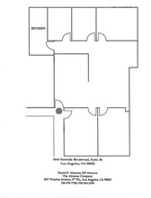 1545 Sawtelle Blvd, Los Angeles, CA for lease Floor Plan- Image 1 of 1