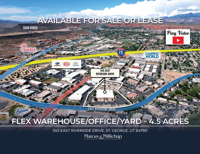 345 E Riverside Dr, Saint George, UT for lease - Building Photo - Image 1 of 28