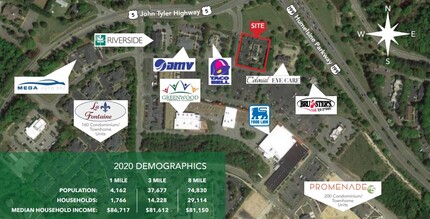 5269 John Tyler Memorial Hwy, Williamsburg, VA - aerial  map view - Image1