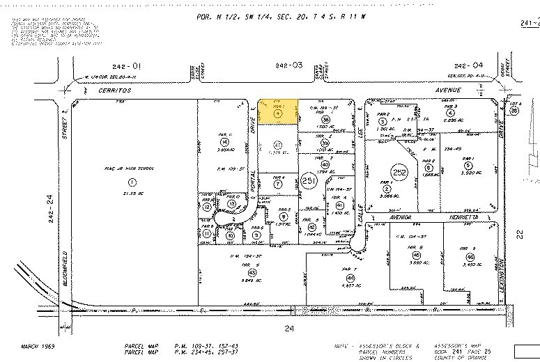 10512 Los Vaqueros Cir, Los Alamitos, CA for lease - Plat Map - Image 2 of 4