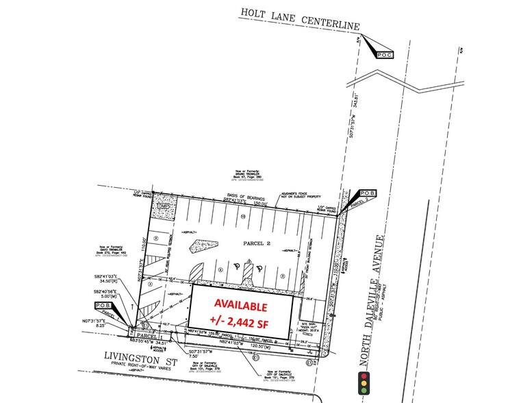 609 N Daleville Ave, Daleville, AL for lease - Site Plan - Image 3 of 3