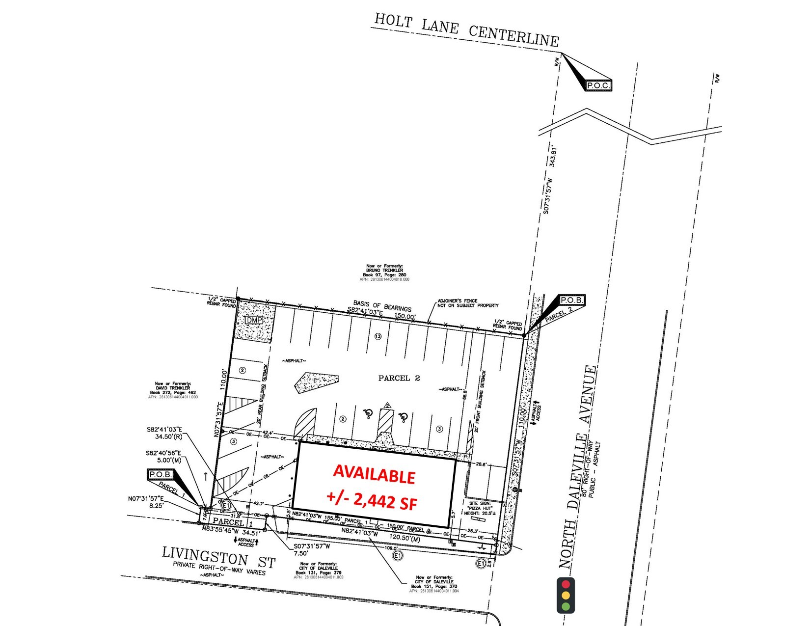 609 N Daleville Ave, Daleville, AL for lease Site Plan- Image 1 of 1