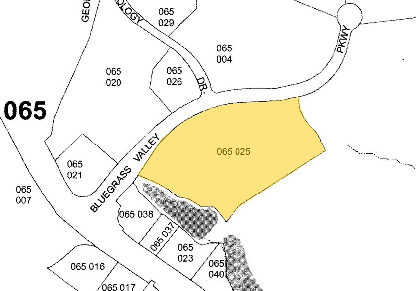 5905 Ronald Reagan Blvd, Alpharetta, GA for sale - Plat Map - Image 1 of 1
