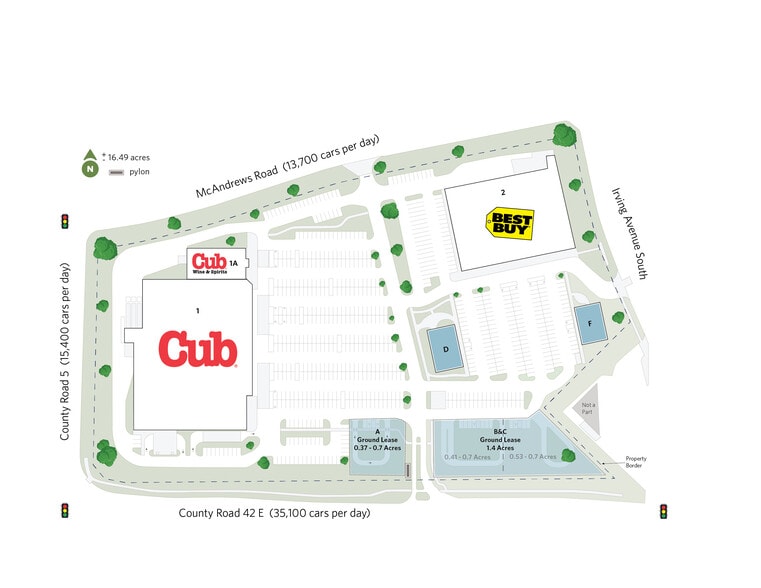 1750 County Road 42 W, Burnsville, MN for lease - Site Plan - Image 2 of 6