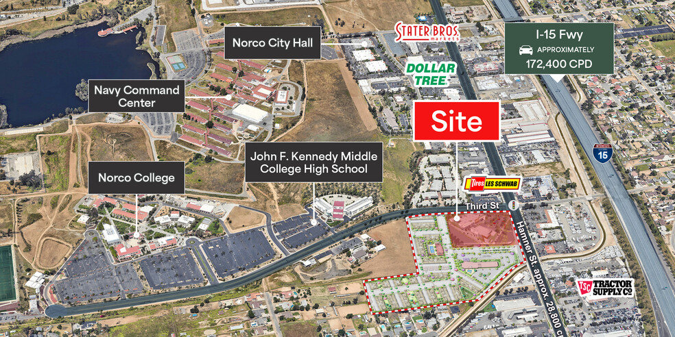 3rd St, Norco, CA for lease - Primary Photo - Image 1 of 5