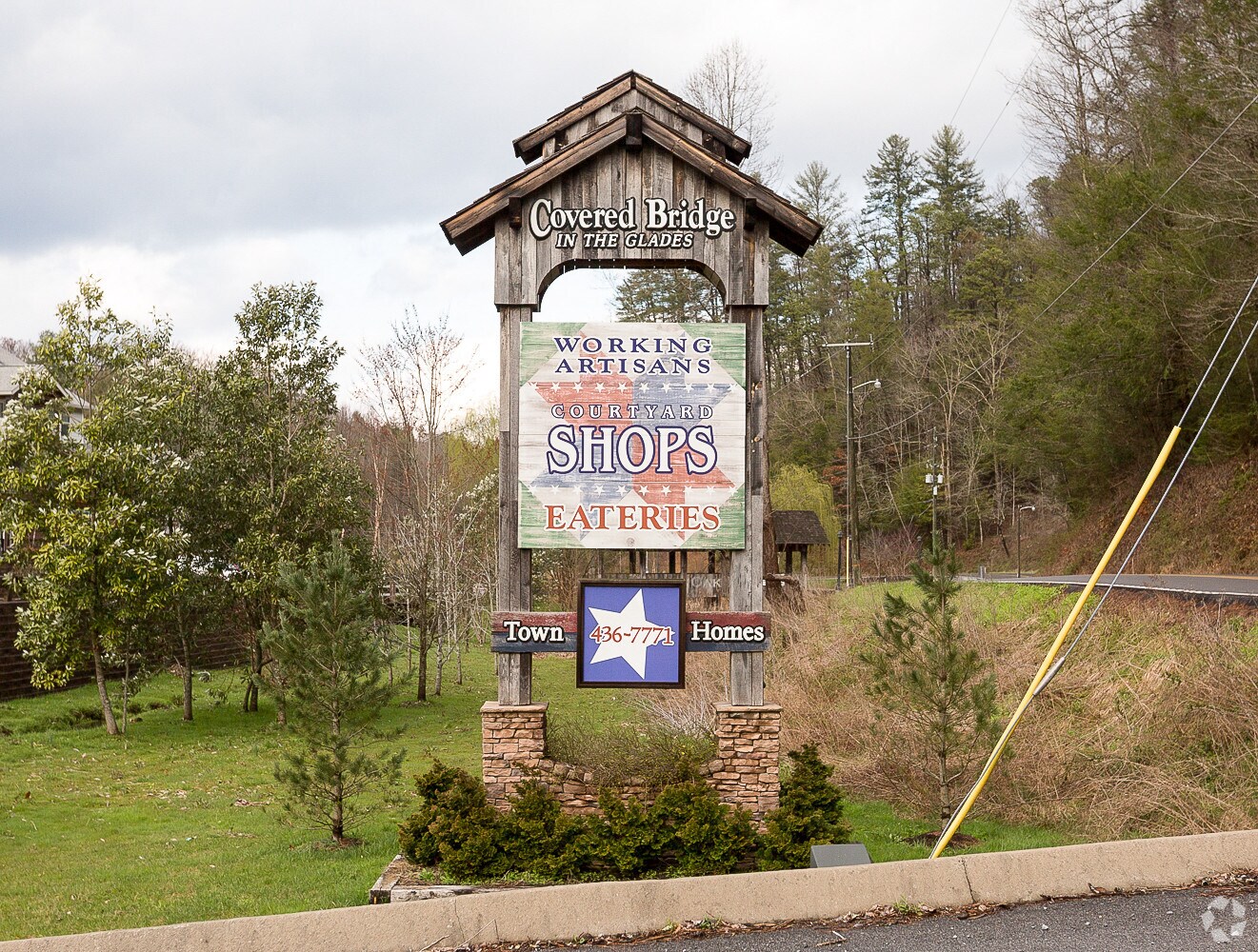 849 Glades Rd, Gatlinburg, TN 37738 Covered Bridge In The Glades