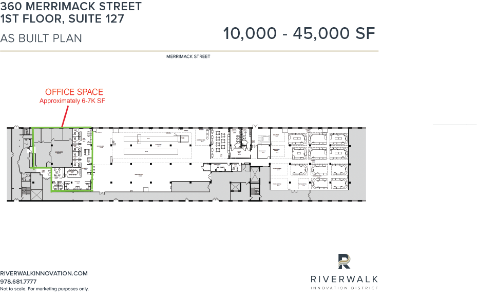 360 Merrimack St, Lawrence, MA for lease Floor Plan- Image 1 of 9