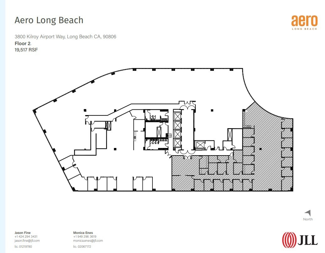 3900 Kilroy Airport Way, Long Beach, CA for lease Floor Plan- Image 1 of 1