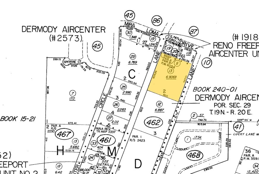 4750 Longley Ln, Reno, NV for lease - Plat Map - Image 2 of 8