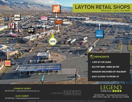 Layton Retail Shops - Storefront Property