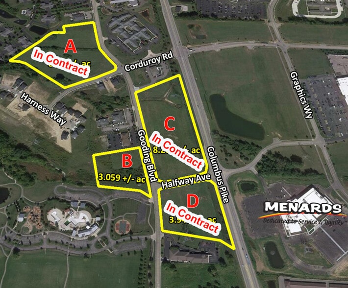 0 Gooding Blvd, Delaware, OH for sale - Aerial - Image 2 of 6