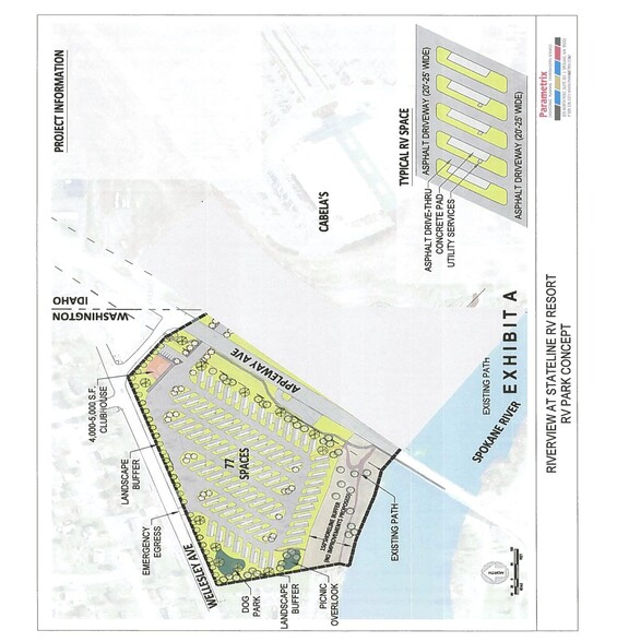 Swc Of Wellesley Avenue & Appleway Ave, Otis Orchards, WA for sale - Site Plan - Image 2 of 2