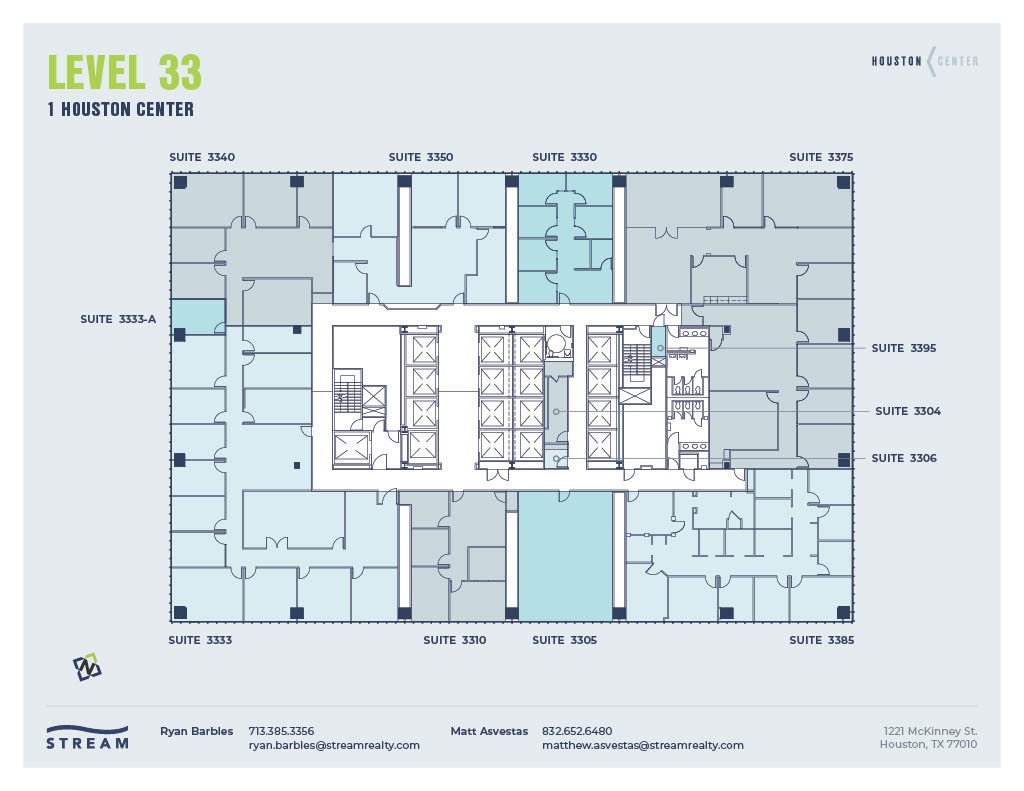 1221 McKinney St, Houston, TX for lease Floor Plan- Image 1 of 1