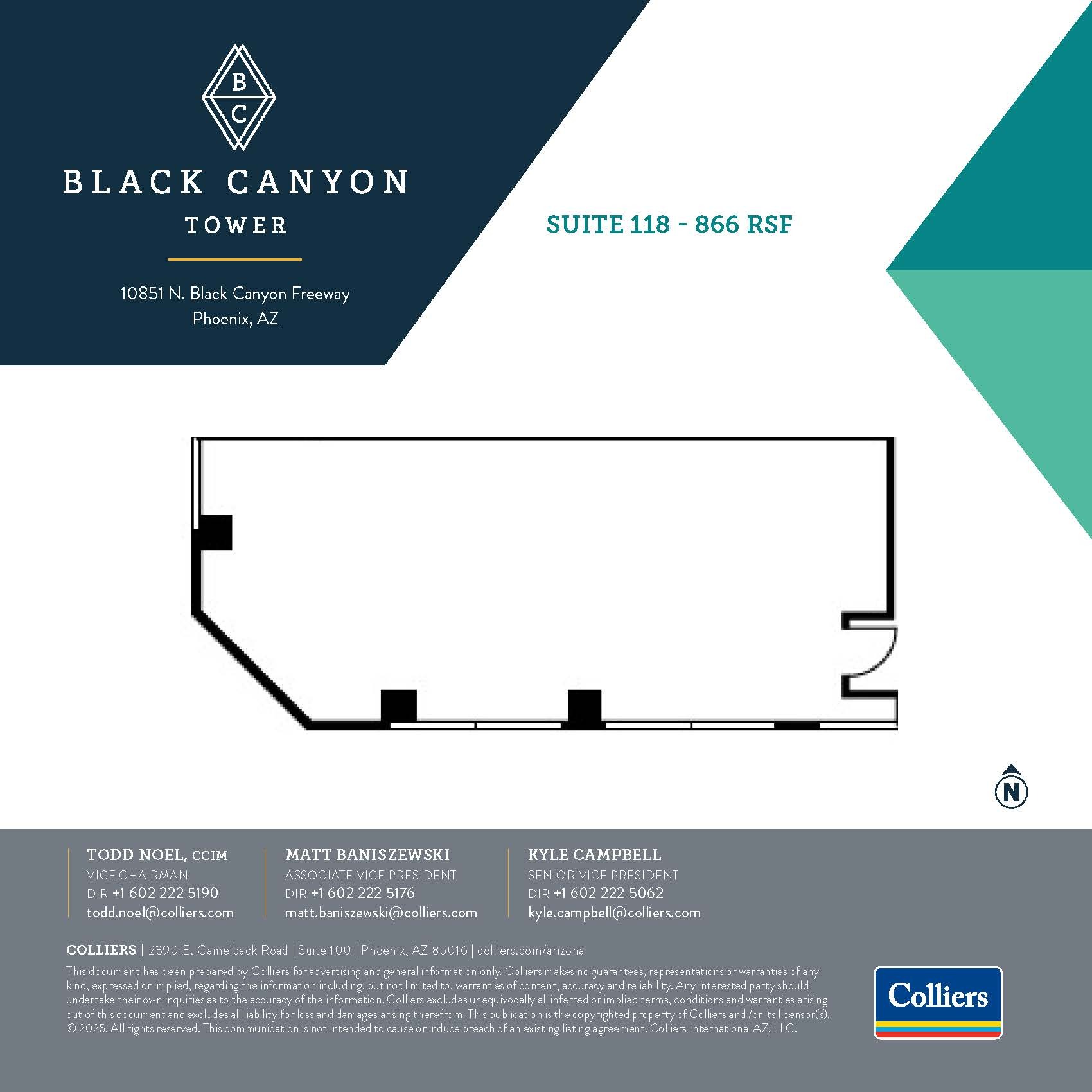 10851 N Black Canyon Hwy, Phoenix, AZ for lease Floor Plan- Image 1 of 1