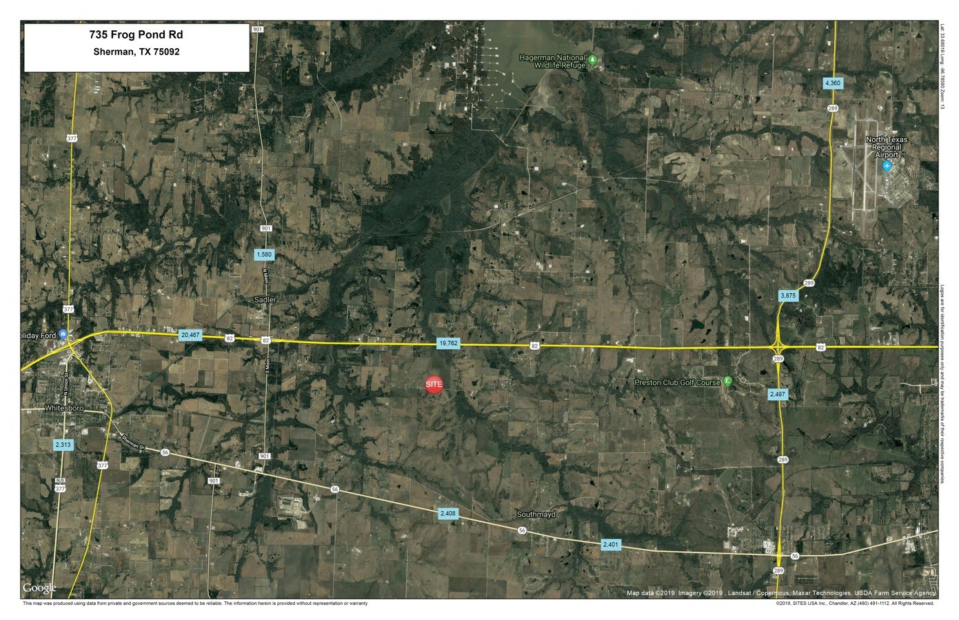 Frog Pond Rd, Sherman, TX 75090