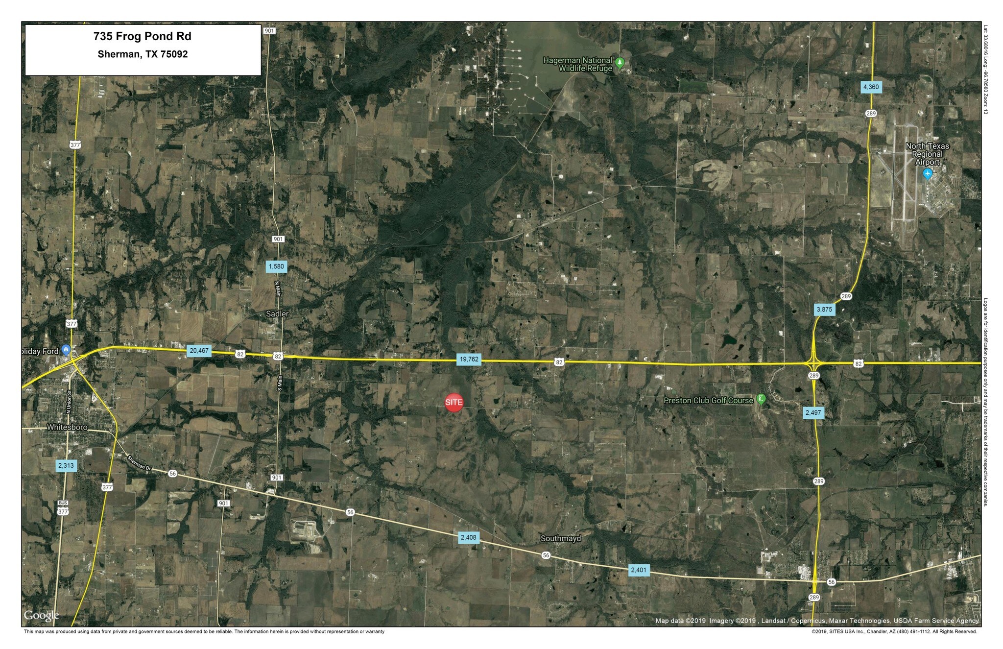 Frog Pond Rd, Sherman, TX for sale Primary Photo- Image 1 of 1