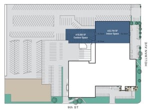 9292 9th St, Rancho Cucamonga, CA for lease Site Plan- Image 2 of 3