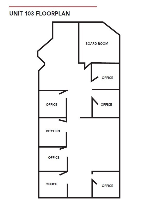 1661 Portage Av, Winnipeg, MB for lease Floor Plan- Image 1 of 5