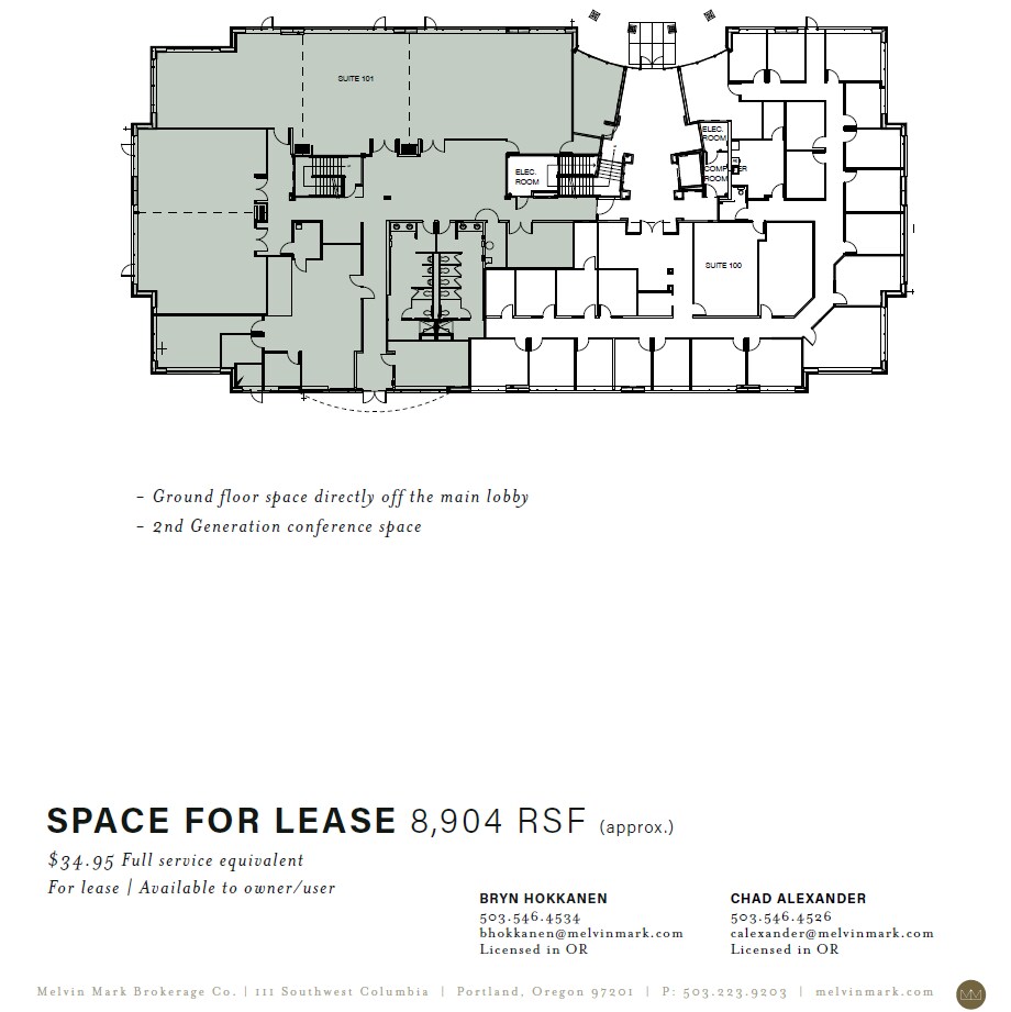11740 SW 68th Pky, Tigard, OR for lease Floor Plan- Image 1 of 1