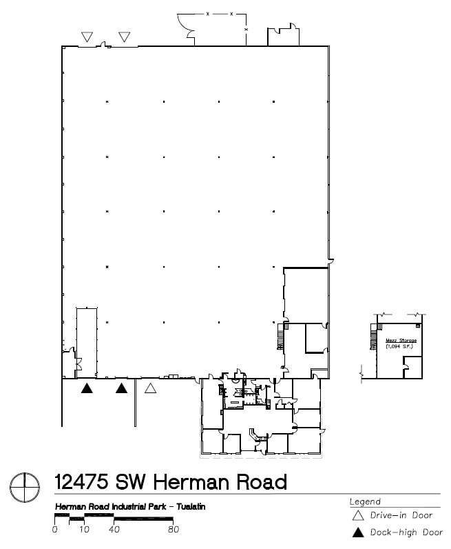 12475 SW Herman Rd, Tualatin, OR for lease Site Plan- Image 1 of 4
