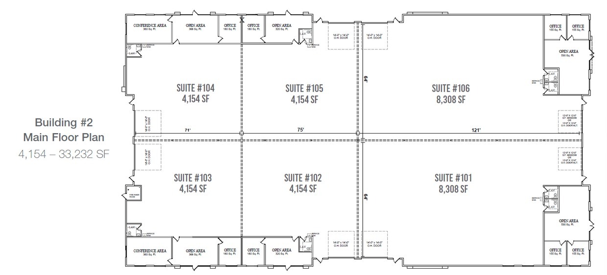 198-259 West 3450 North, Spanish Fork, UT for lease Floor Plan- Image 1 of 1